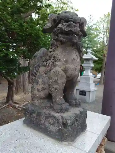 札幌村神社の狛犬