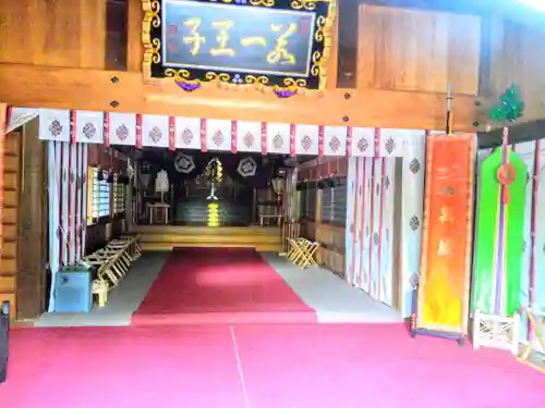 若一王子社の本殿・本堂