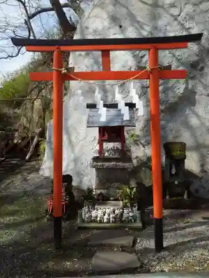 雷神社の鳥居