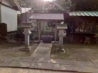 加波山普明神社の手水舎