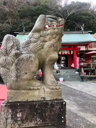 徳島眉山天神社の狛犬