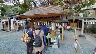 川越熊野神社の手水舎