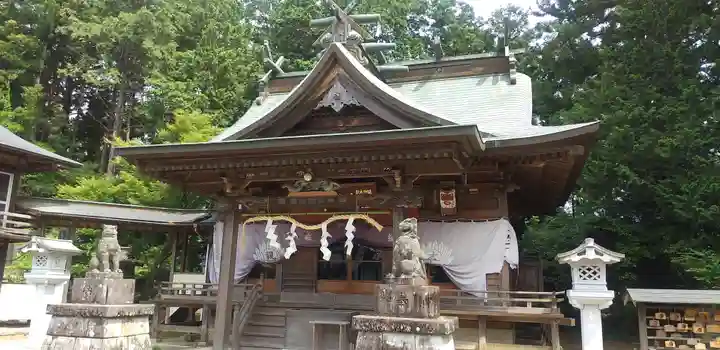 加波山三枝祇神社本宮の本殿・本堂