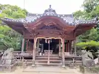 岡山神社の本殿・本堂