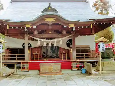 草加神社の本殿・本堂