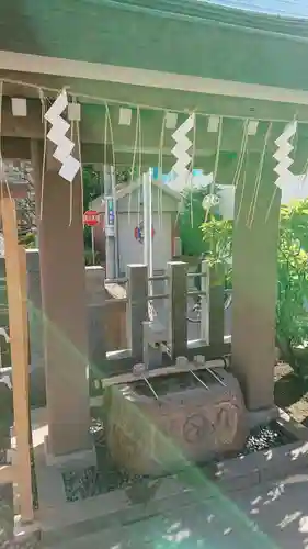 御穂鹿嶋神社の手水舎