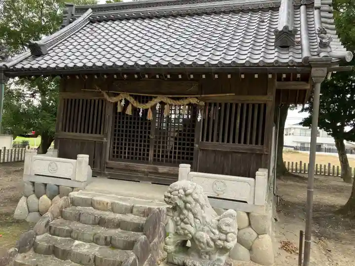 削栗神社(千秋町勝栗)の本殿・本堂