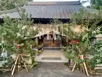 秋津住吉神社の山門・神門