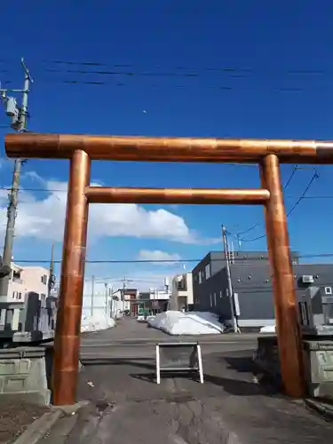 空知神社の鳥居