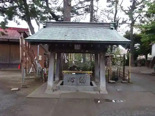平塚三嶋神社の手水舎