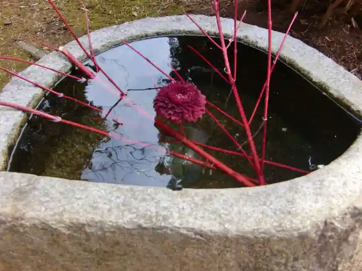 常陸第三宮 吉田神社の手水舎