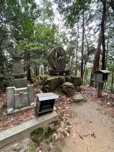 妙見山奥の院の塔