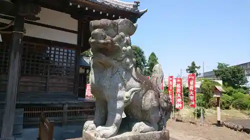 赤城久伊豆神社の狛犬