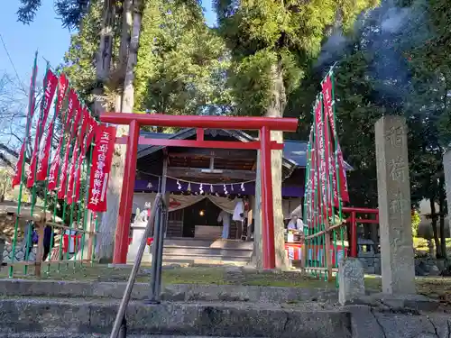 白雪稲荷神社の鳥居