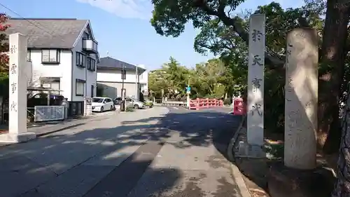 長田神社の周辺
