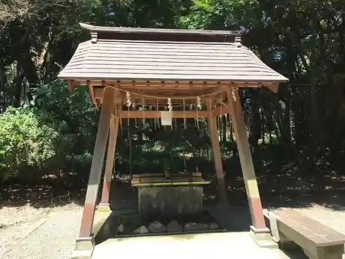 息栖神社の手水舎