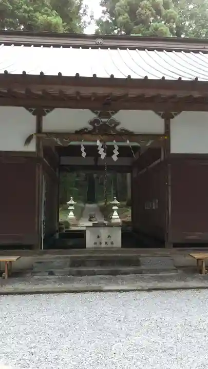 山宮浅間神社の本殿・本堂