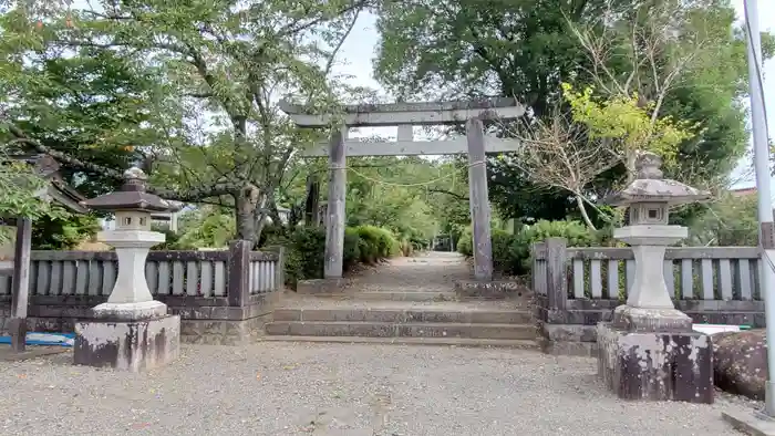 冰上神社の鳥居