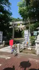 新田神社の鳥居