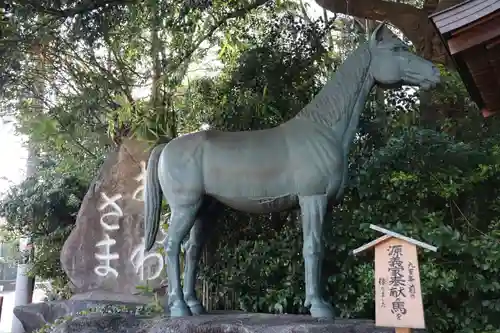 駒木諏訪神社の狛犬