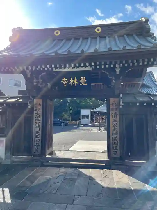 覚林寺の山門・神門