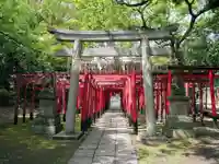 美濃輪稲荷神社の鳥居
