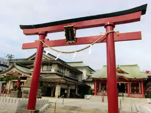 東京羽田 穴守稲荷神社の鳥居