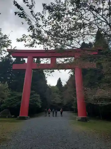 砥鹿神社（奥宮）の鳥居