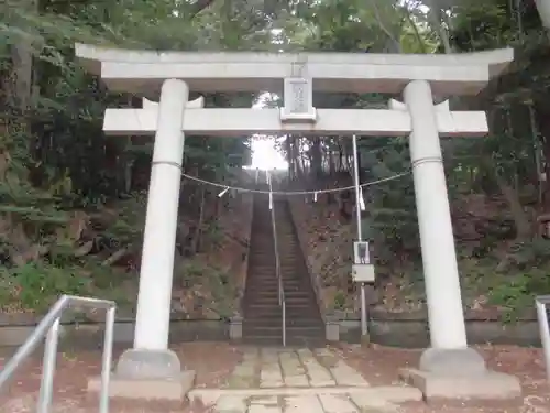 吉田杉山神社の鳥居