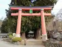 河口浅間神社の鳥居