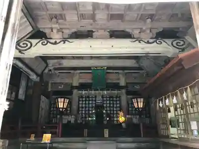 大神山神社奥宮の本殿・本堂