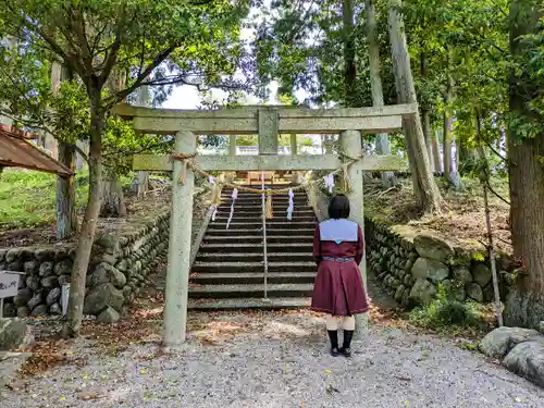 廣瀬八柱神社の鳥居