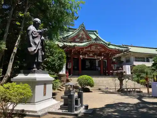 法華経寺の本殿・本堂