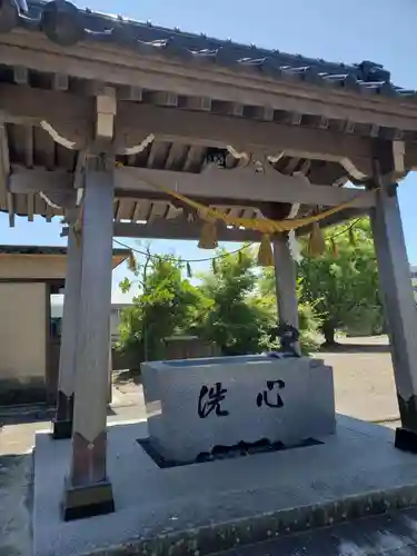 日尾神社の手水