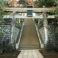 品川神社の鳥居