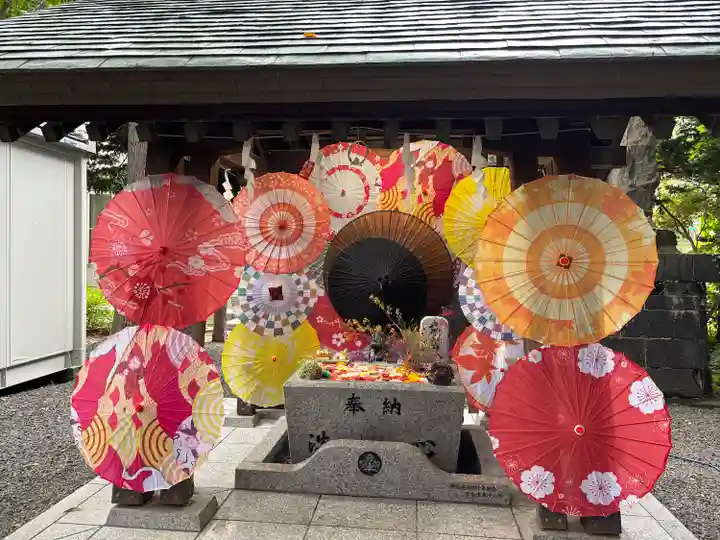 札幌諏訪神社の手水舎