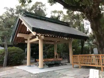 和泉國一之宮　大鳥大社の手水舎