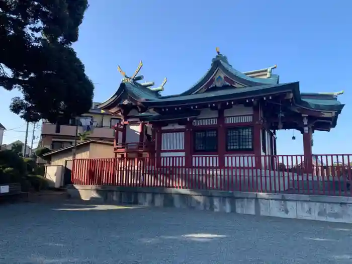 杉山神社の本殿