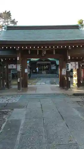 小岩神社の山門・神門