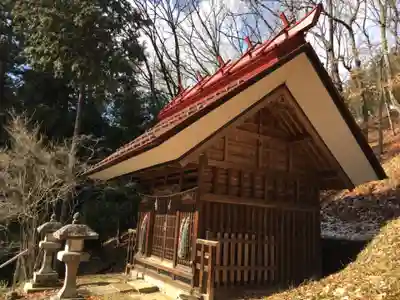粟野神社の本殿・本堂