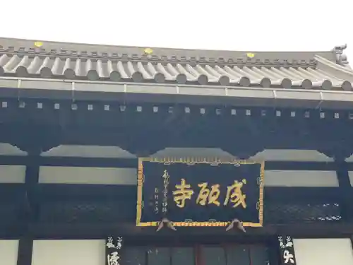 成願寺の本殿・本堂