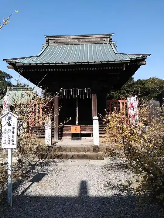 板倉雷電神社の本殿・本堂