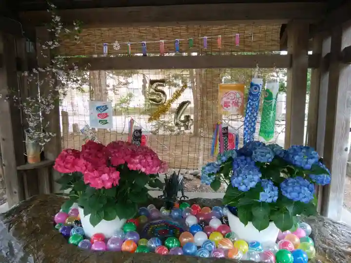 琴似神社の手水舎