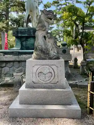 龍城神社の狛犬