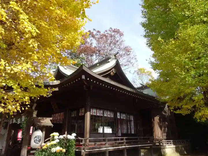 弥生神社の本殿・本堂