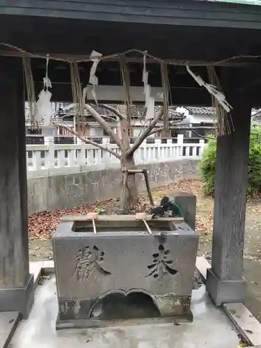 大港神社の手水