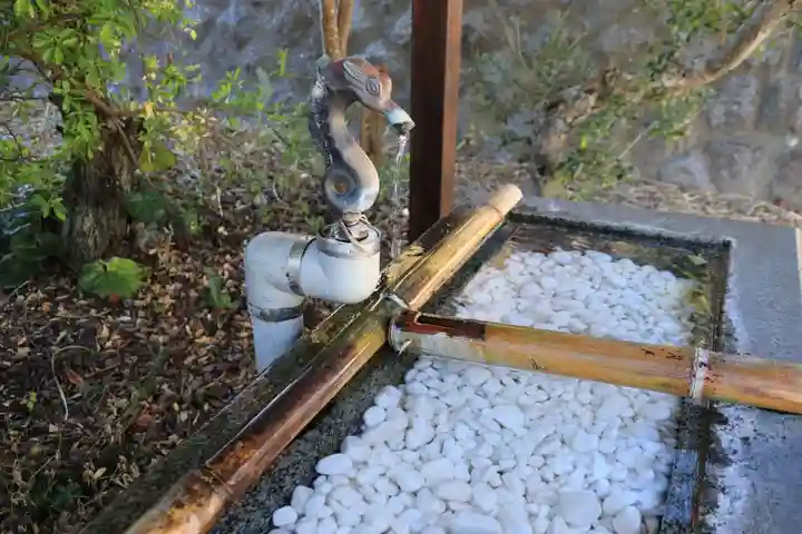 四倉諏訪神社の手水舎