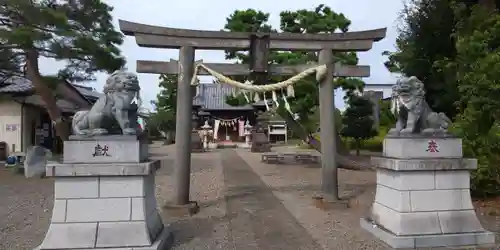 佐谷田神社の鳥居