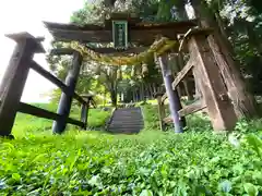 子檀嶺神社の鳥居