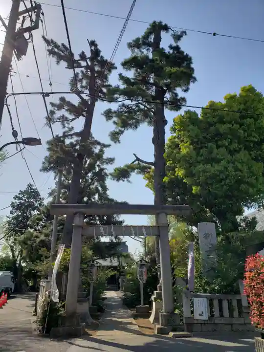 御霊神社の鳥居